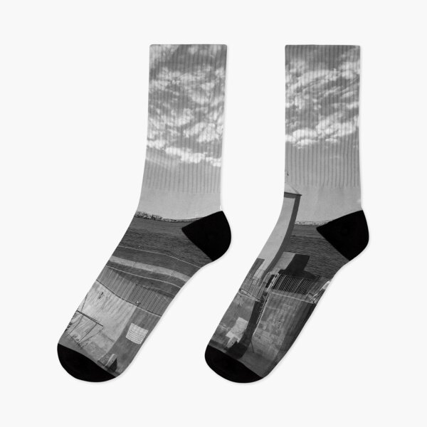 Item preview, Seahouses Black White designed and sold by Alisonchambers2.