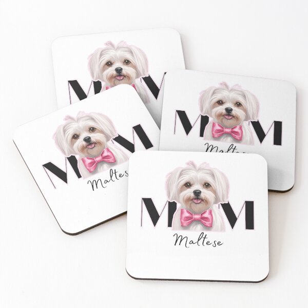 Item preview,  Minimalistic aesthetic Mom of Maltese Dog  designed and sold by GoodyPaws.