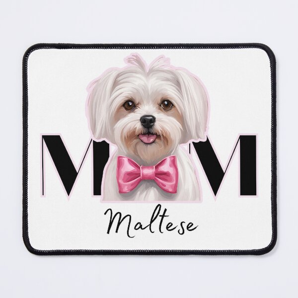 Item preview, Minimalistic aesthetic Mom of Maltese Dog designed and sold by GoodyPaws.