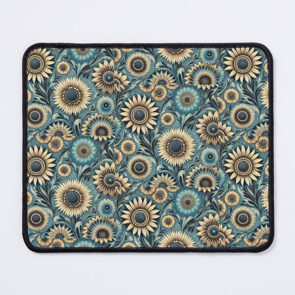 Item preview, Sunflowers in retro style designed and sold by RetroNibylander.