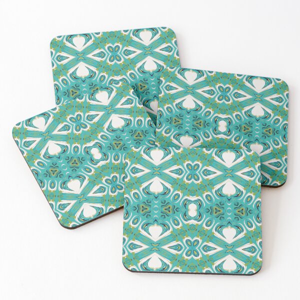 Item preview, Teal Appeal 5 Surface Pattern Artist Jenny Meehan  designed and sold by Jenny Meehan Art Prints and Patterns  .