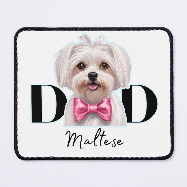 Item preview, Minimalistic aesthetic Dad of Maltese Dog designed and sold by GoodyPaws.