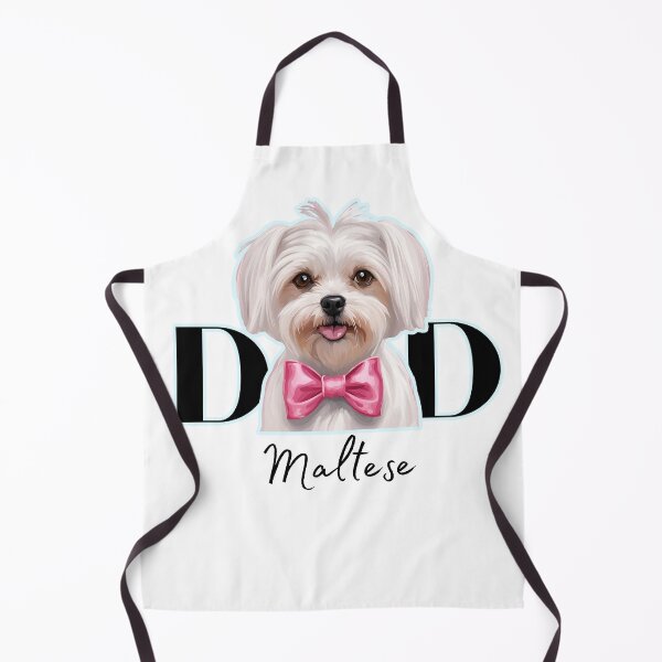Item preview, Minimalistic aesthetic Dad of Maltese Dog designed and sold by GoodyPaws.