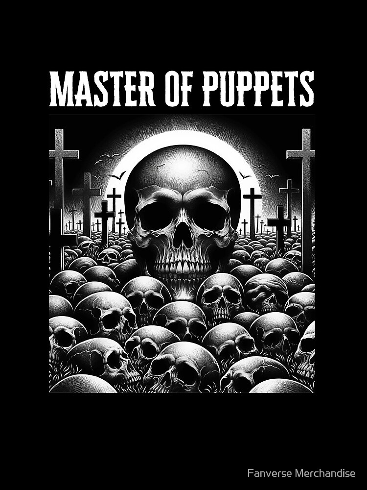Thumbnail 3 of 3, Drawstring Bag, Master Of Puppets designed and sold by hellofanverse.
