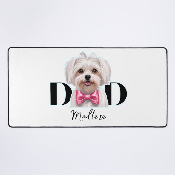 Item preview, Minimalistic aesthetic Dad of Maltese Dog designed and sold by GoodyPaws.