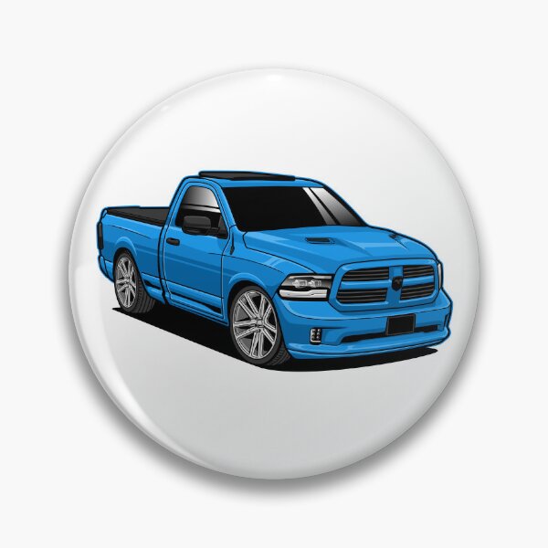 Item preview, Ram 1500 Pickup Blue designed and sold by vektoranda.