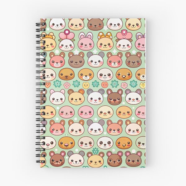 Item preview, Cute Baby Animal Faces Pattern designed and sold by Itsheartshop.