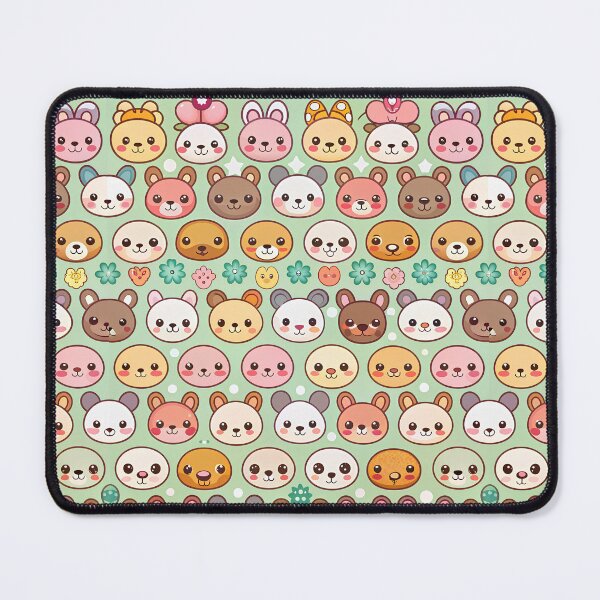 Item preview, Cute Baby Animal Faces Pattern designed and sold by Itsheartshop.