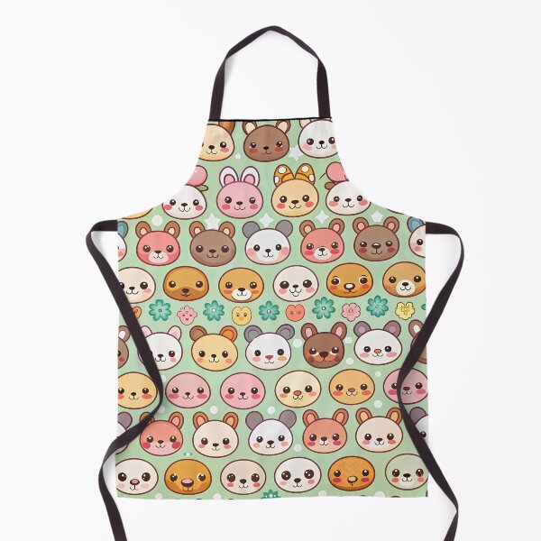 Item preview, Cute Baby Animal Faces Pattern designed and sold by Itsheartshop.