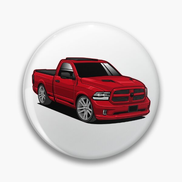 Item preview, Ram 1500 Pickup Red designed and sold by vektoranda.