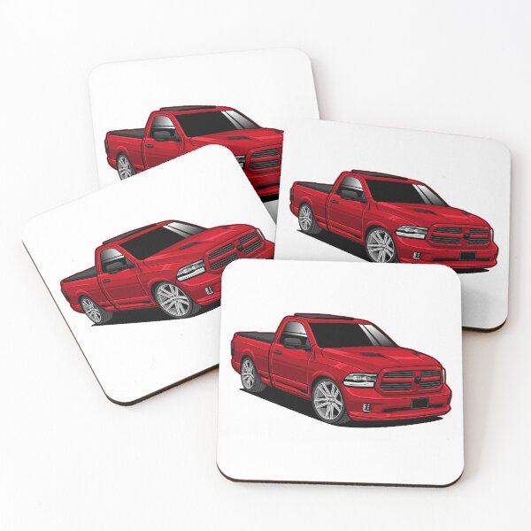 Item preview, Ram 1500 Pickup Red designed and sold by vektoranda.