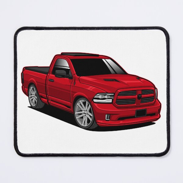 Item preview, Ram 1500 Pickup Red designed and sold by vektoranda.