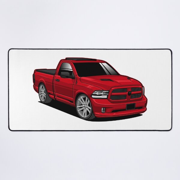 Item preview, Ram 1500 Pickup Red designed and sold by vektoranda.
