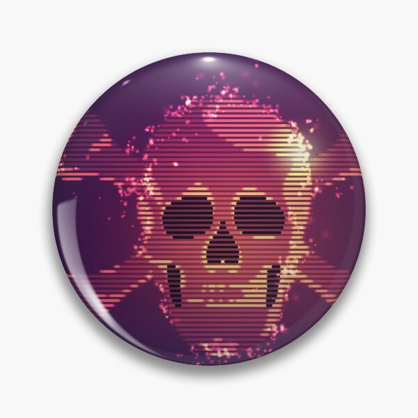 Item preview, cyber crime skull futuristic designed and sold by NiamLab.