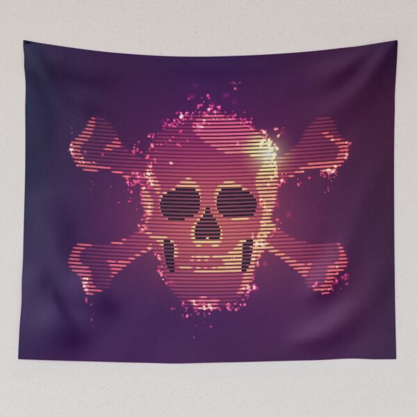 Item preview, cyber crime skull futuristic  designed and sold by NiamLab.