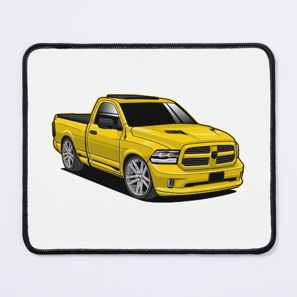 Item preview, Ram 1500 Pickup Yellow designed and sold by vektoranda.