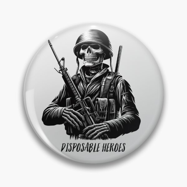 Item preview, Disposable Heroes designed and sold by Fanverse Merchandise.