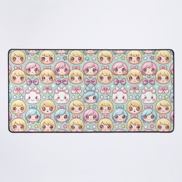 Item preview, Kawaii Anime Chibbi Pattern designed and sold by Itsheartshop.