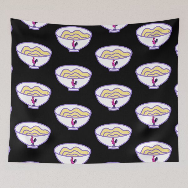 Item preview, LaMaisonOfMY A SINGAPOREAN TEE MEE POK NOODLES COLLECTION NO.1 BLACK designed and sold by LaMaisonOfMY.