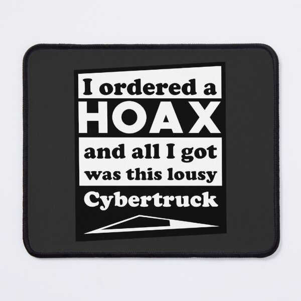 Item preview, Cybertruck Hoax designed and sold by DaddiestAnalyst.
