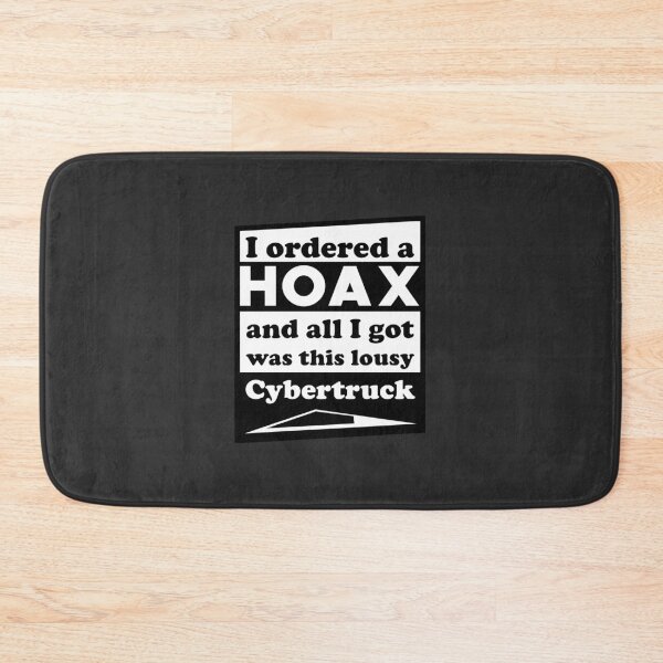 Item preview, Cybertruck Hoax designed and sold by DaddiestAnalyst.
