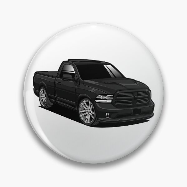 Item preview, Ram 1500 Pickup Black designed and sold by vektoranda.
