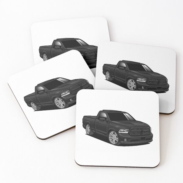 Item preview, Ram 1500 Pickup Black designed and sold by vektoranda.