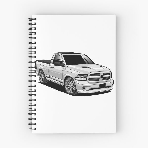 Item preview, Ram 1500 Pickup White designed and sold by vektoranda.