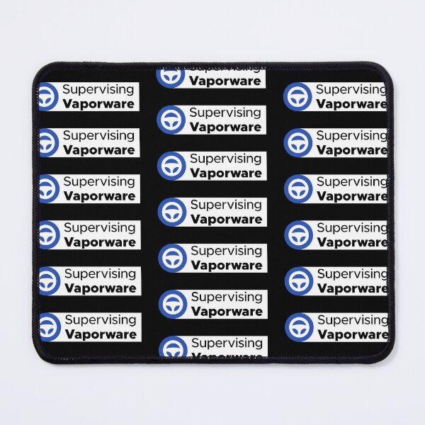 Item preview, Supervising Vaporware (light mode magnet) designed and sold by DaddiestAnalyst.