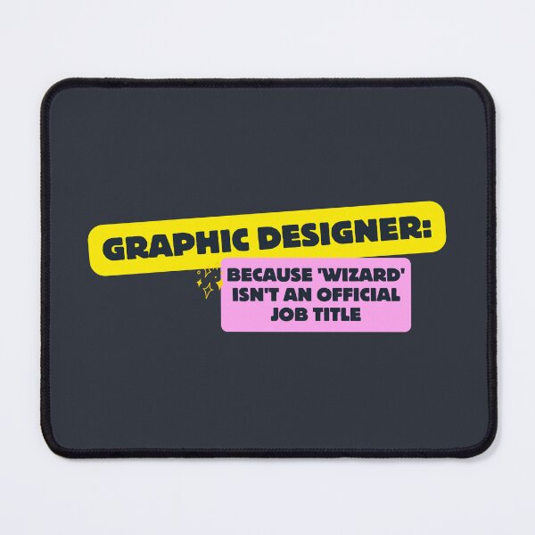 Item preview, Witty Graphic Designer Wizard Job Quote designed and sold by JobJoyDesigns.