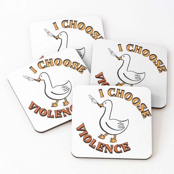 Item preview, Goose, I choose Violence designed and sold by WycWycCo.