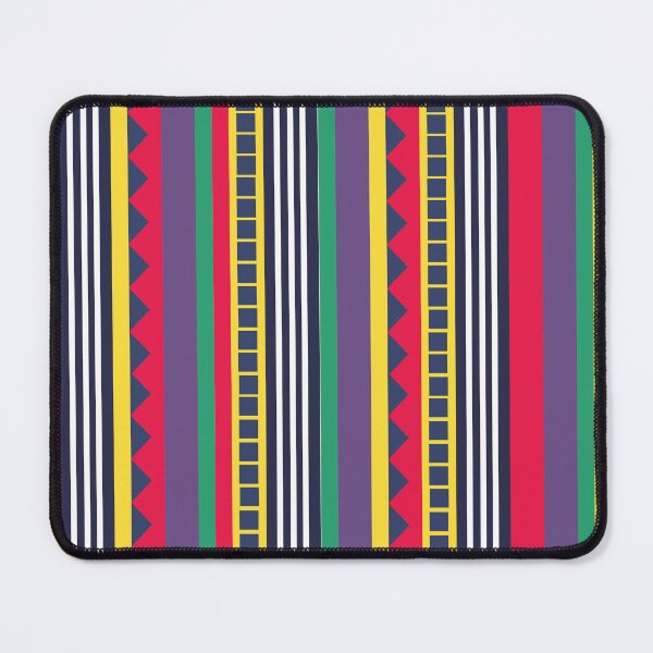 Item preview, Eighties Colorful Stripes Pattern Eighties designed and sold by Nisha Prabhu.