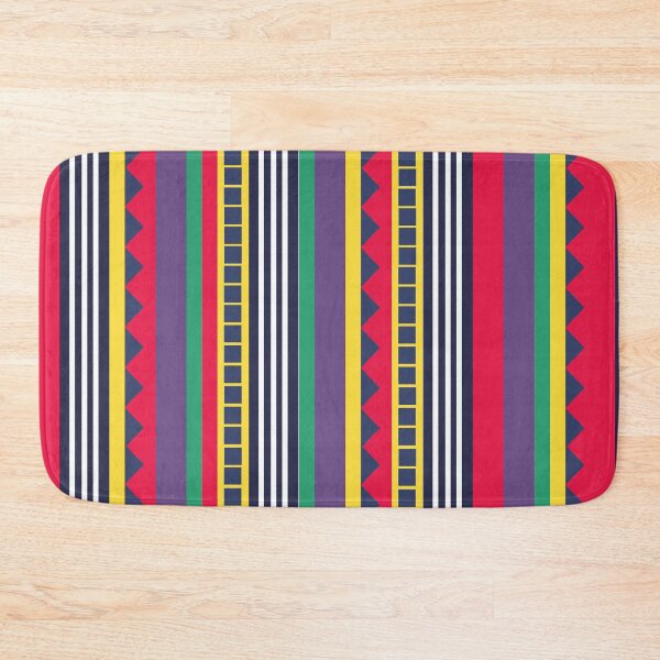 Item preview, Eighties Colorful Stripes Pattern Eighties designed and sold by Nisha Prabhu.