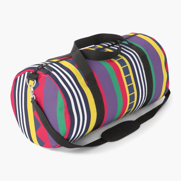 Item preview, Eighties Colorful Stripes Pattern Eighties designed and sold by Nisha Prabhu.