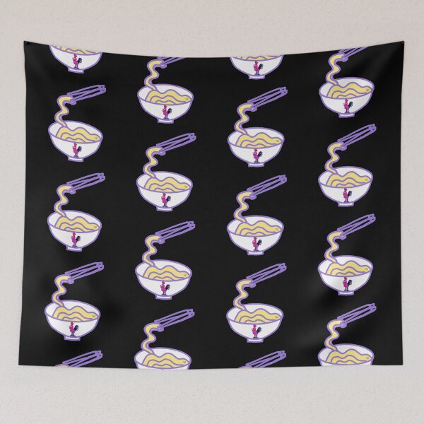 Item preview, LaMaisonOfMY A SINGAPOREAN TEE MEE POK NOODLES COLLECTION NO.2 BLACK designed and sold by LaMaisonOfMY.
