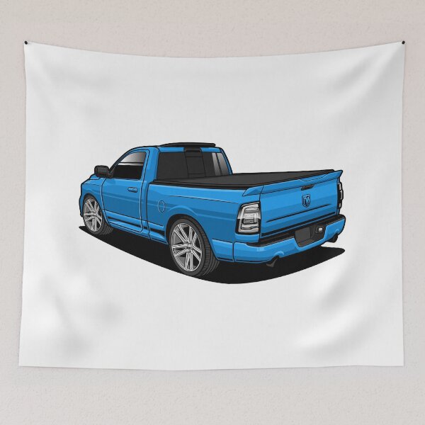 Item preview, Ram 1500 Pickup Blue designed and sold by vektoranda.