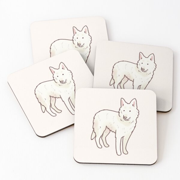 Item preview, White Swiss Shepherd designed and sold by Artofmayara.