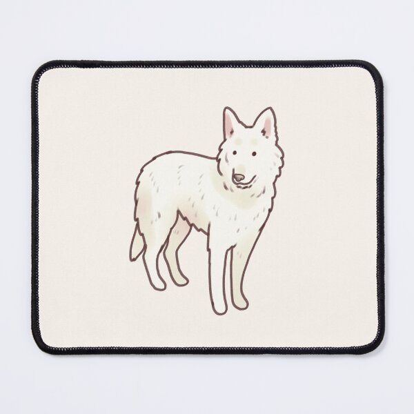 Item preview, White Swiss Shepherd designed and sold by Artofmayara.