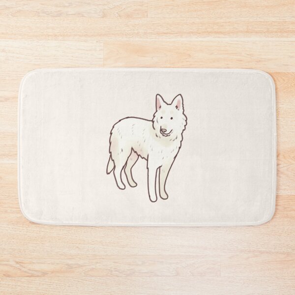 Item preview, White Swiss Shepherd designed and sold by Artofmayara.