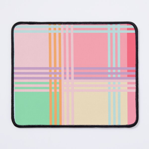 Item preview, Tartan, Multi-colored check, pink, lilac, green designed and sold by Alex  Blud.