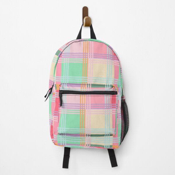 Item preview, Tartan, Multi-colored check, pink, lilac, green designed and sold by Alex Blud.