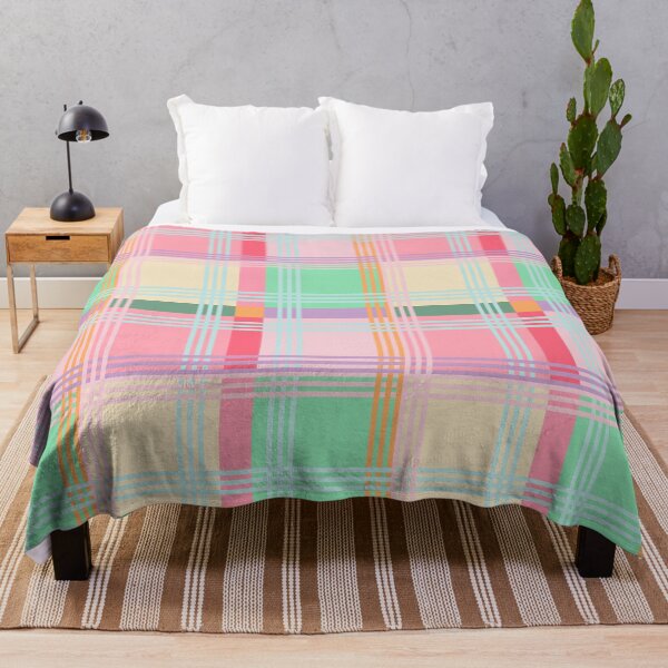 Item preview, Tartan, Multi-colored check, pink, lilac, green designed and sold by Alex Blud.