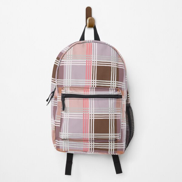 Item preview, Tartan, Multi-colored check, beige, brown, gray-lilac designed and sold by Alex  Blud.