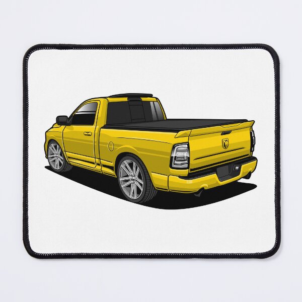 Item preview, Ram 1500 Pickup Yellow designed and sold by vektoranda.