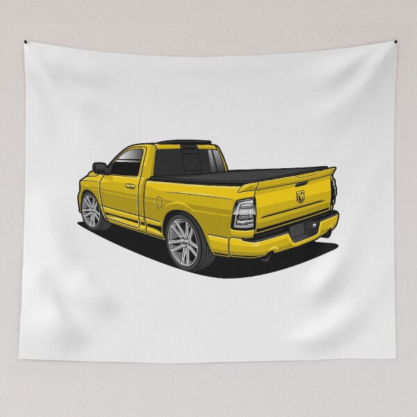 Item preview, Ram 1500 Pickup Yellow designed and sold by vektoranda.