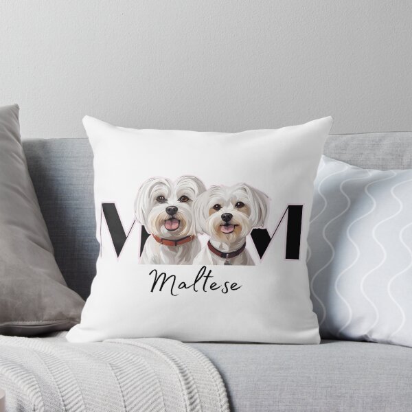 Item preview,  Minimalistic aesthetic Mom of two Maltese Dog  designed and sold by GoodyPaws.