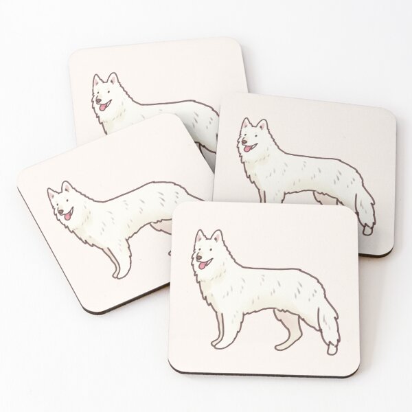 Item preview, White Swiss Shepherd drawing  designed and sold by Artofmayara.