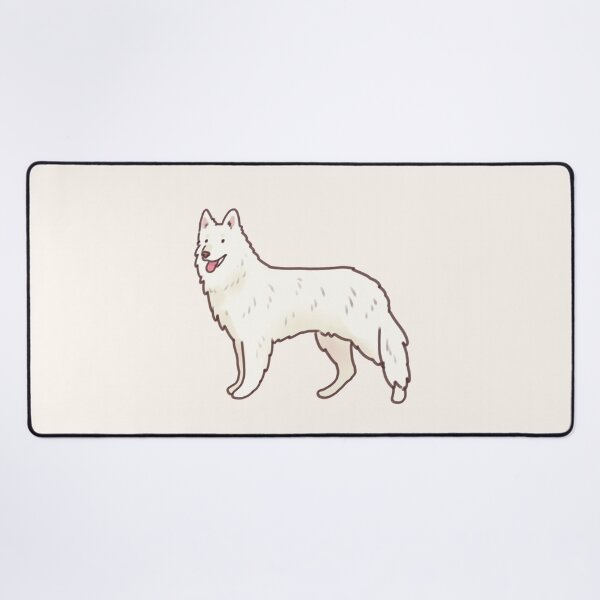 Item preview, White Swiss Shepherd drawing designed and sold by Artofmayara.