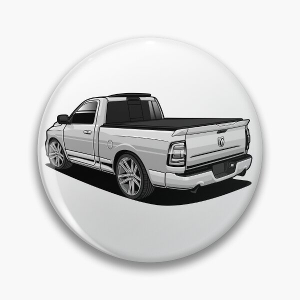 Item preview, Ram 1500 Pickup White designed and sold by vektoranda.