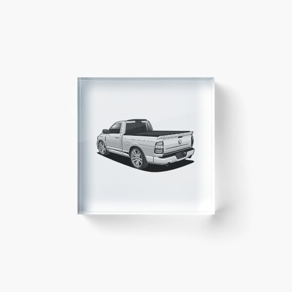 Item preview, Ram 1500 Pickup White designed and sold by vektoranda.